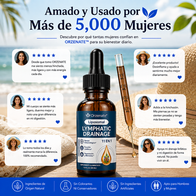 Orzenate™ Soporte Metabólico para la Retención de Líquidos