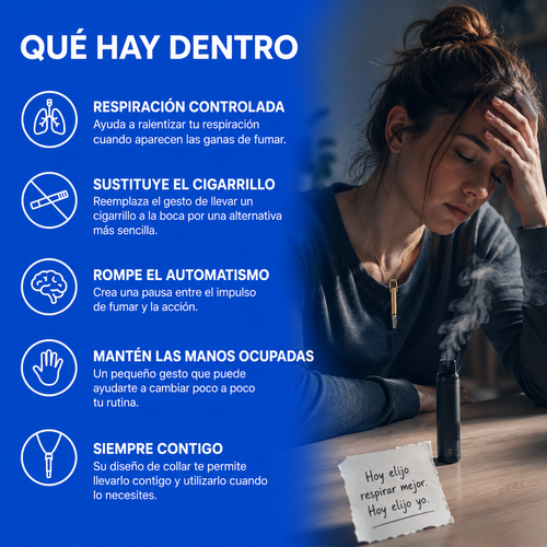 Collar Antiansiedad para Dejar de Fumar