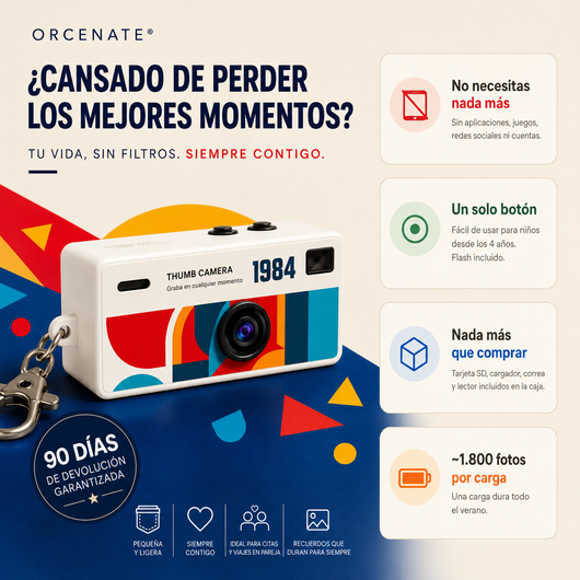 Orzenate™ Cámara Retro