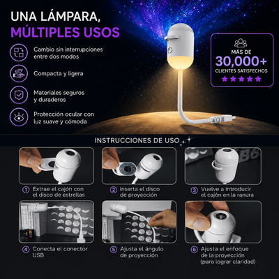 Orzenate™ Proyector Galáctico